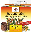 Bione Cosmetics Arganöl & Karité regenerierende nährende Gesichtscreme für alle Hauttypen 51 ml