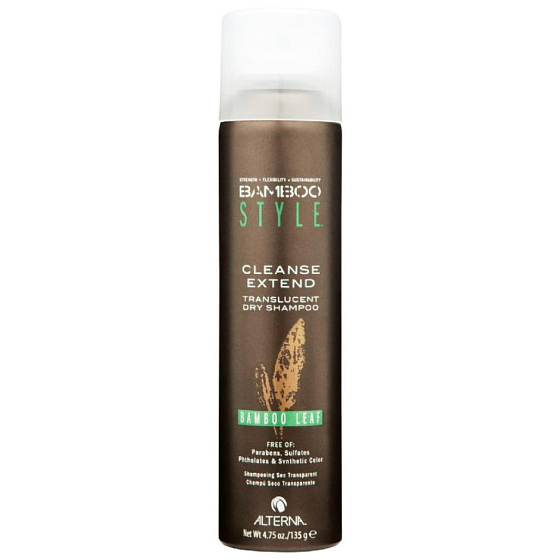 Alterna Bamboo Style Cleanse Extend Dry Bamboo Leaf unsichtbares transparentes Trockenshampoo 150 ml