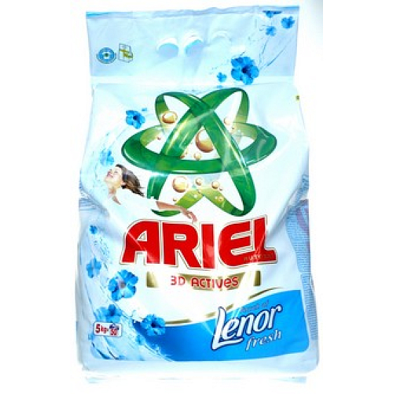 Ariel Lenor Fresh 3D Actives Waschpulver 5 kg