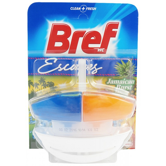 Bref Duo Aktiv Jamaica Burst flüssiger Toilettenblock 50 ml