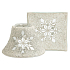 Yankee Candle Twinkling Snowflake Schatten und Teller groß für mittelgroße und große Duftkerzen Classic 10 x 15 cm (Schatten), 15 x 15 cm (Teller)