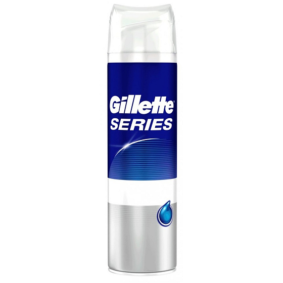 Gillette Series Pure & Sensitive Rasiergel für Männer 200 ml