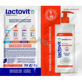 GESCHENK Lactovit Lactourea Körperlotion Beutel 10 ml