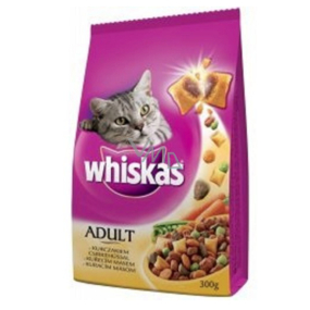Whiskas Junior mit Geflügelgeschmack Komplettfutter für erwachsene Katzen 300 g Gran.