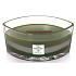 WoodWick Trilogy Mountain Trail - Duftkerze mit breitem Holzdocht und Deckel 453 g