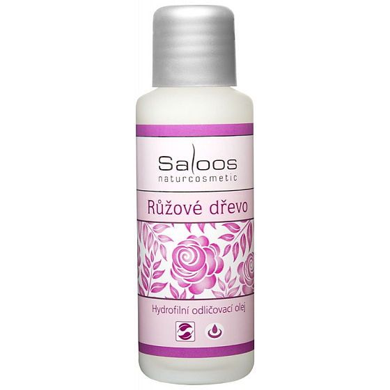 Saloos Abschmink-Öl Rosenholz 2in1 Abschmink-Öl für wasserfestes Make-up 50 ml