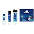 Adidas UEFA Champions League Dare Edition VI Aftershave 50 ml + Duschgel 250 ml + Deodorant Spray 150 ml, Kosmetikset