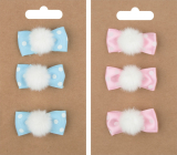Richstar Accessoires Haarspangen 5 cm 3 Stück verschiedene Farben