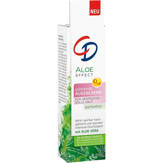 CD Aloe Effect glättende Augencreme mit Aloe Vera 15 ml