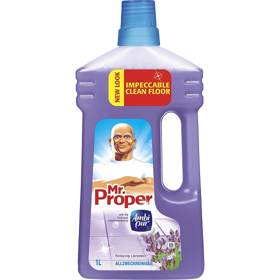 Mr. Der richtige Lavendel-Universalreiniger auch für lackierte und lackierte Oberflächen 1 l