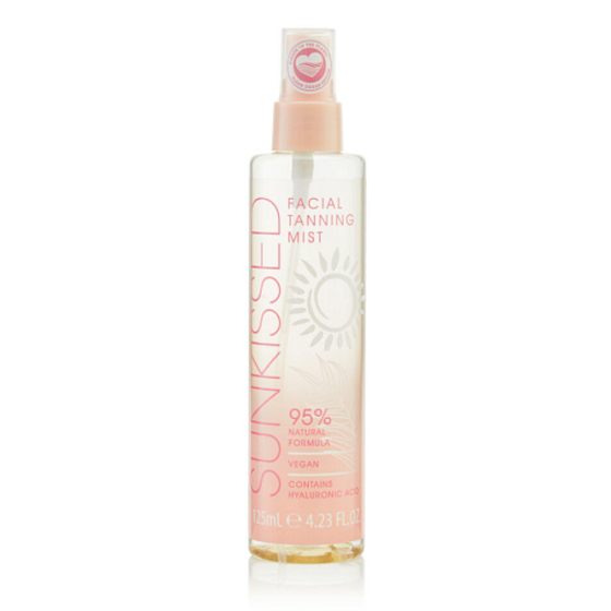 Sunkissed Clear Facial Tan Clean Self Tanning Facial Mist 125 ml