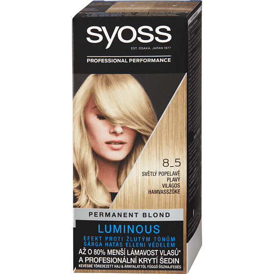 Syoss Professionelle Haarfarbe 8-5 Helles aschfahles Braun