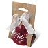 Nekupto Weihnachtsglocke aus Keramik mit Aufschrift For you pearl 5,5 x 5,5 cm