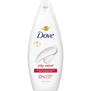 Dove Silky Velvet Duschgel, 250 ml