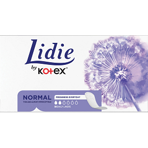 Kotex Lidie Slipeinlagen Slip Normal, 50 Stk