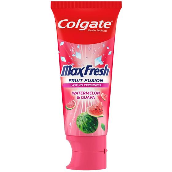Colgate Max Fresh Fruit Fusion Watermelon & Guava Zahnpasta 75 ml