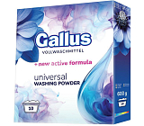 Gallus Waschpulver Universal, 10 Dosen, 600 g