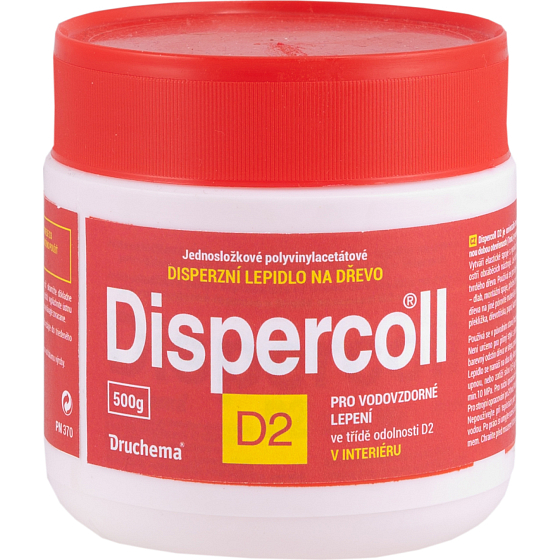 Druchema Dispercoll D2 Dispersionskleber für Holz, 500 g