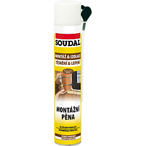 Soudal Montageschaum, expandierend, mit Röhrchen, 750 ml