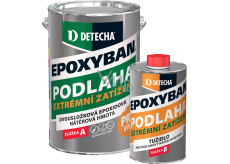 Epoxyban Epoxidfarbe für Böden, für extreme Belastung, RAL 7045 Grau, 5 kg