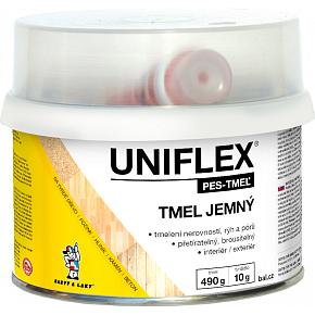 Uniflex PES-TMEL feiner Spachtel für Metall, Stahl, Stein, Beton und Holz, 500 g