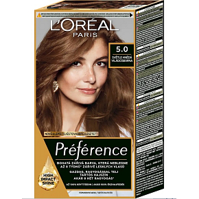 L'Oraál Paris Préférence Haarfarbe 5.0 Lichtbraun
