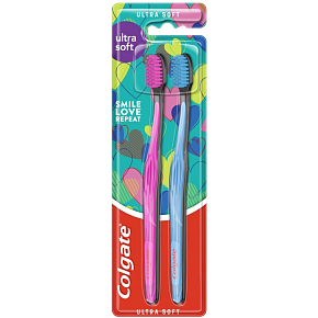 Colgate Ultra Soft Smile Love Zahnbürste 2-Pack