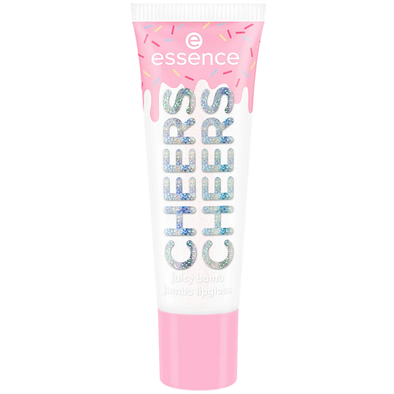 Essence SAY IT WITH JUICY lesk na rty jumbo CHEERS juicy bomb 02 Cake My Day!, 30 ml