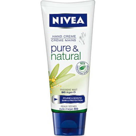 Nivea Pure & Natural Nourishing Handcreme 100ml