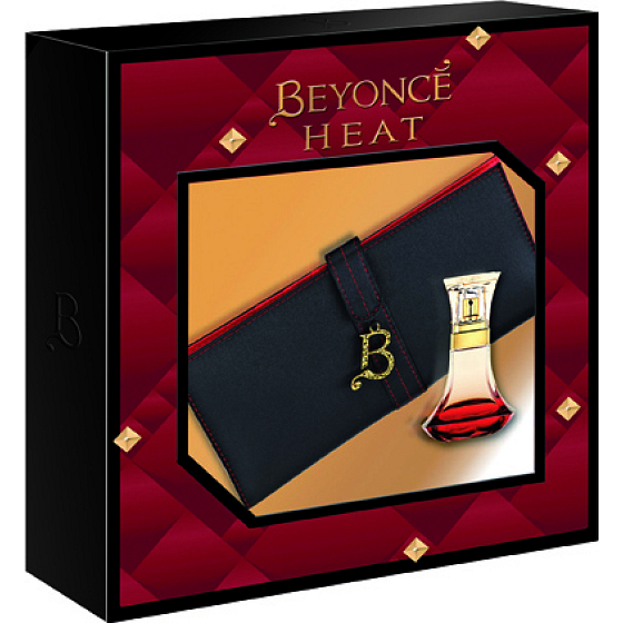 Beyoncé Heat parfümiertes Wasser für Frauen 15 ml + Brieftasche, Geschenkset