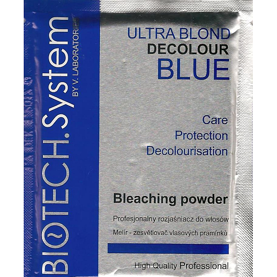 Biotech System Ultra Blond Decolor Blue Glanzpulver 40 g
