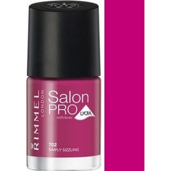Rimmel London Salon Pro Lycra Nagellack 702 Einfach Brutzelnd 12 ml