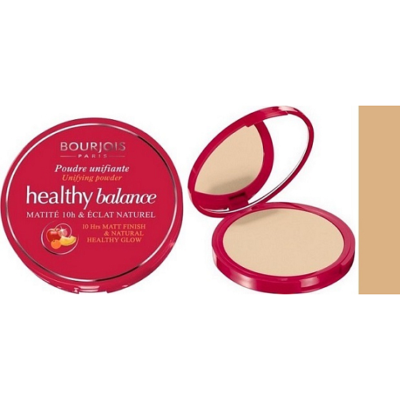 Bourjois Healthy Balance Unifying Powder Kompaktpulver 55 Beige Fonce 9 g