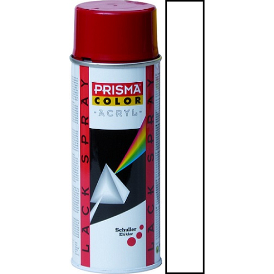 Schuller Eh klar Prisma Color Lack Acryllack Spray 91001 Weiß 400 ml