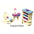 Mini Dream Home Holzpuzzle Traummöbel 04 Schaukelstuhl 20 x 15 cm
