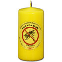 Lima Citronela Mückenschutzkerze duftend gelb Zylinder 50 x 100 mm