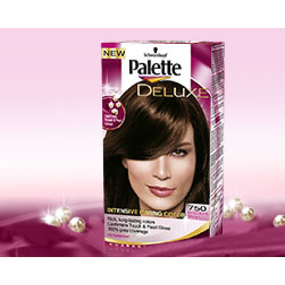 Schwarzkopf Palette Deluxe Haarfarbe 750 Chocolate 115 ml
