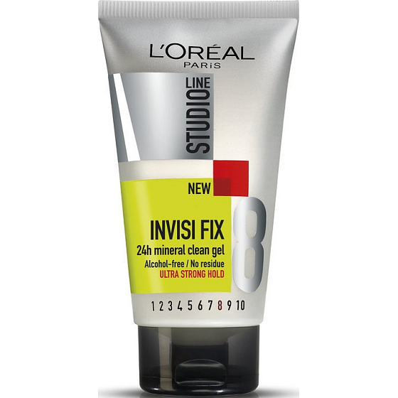 Loreal Studio Line Mineral Invisi Fix 24h schmelzendes Haargel mit Mineralien 150 ml