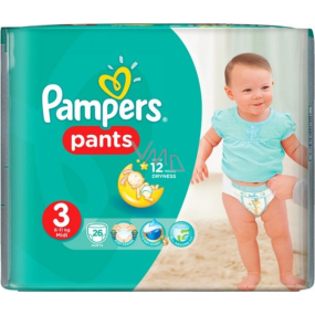 Pampers Pants 3 Midi 6-11 kg Windeln 26 Stück