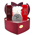 Raphael Rosalee Cosmetics Heart Perfect Love Duschgel 260 ml + Körperlotion 260 ml + Peeling 150 ml + Seife 6 x 4 g + Box, Kosmetikset