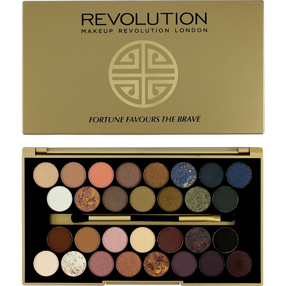Makeup Revolution Fortune Favors Die Brave Lidschatten-Palette 30 g 16 g