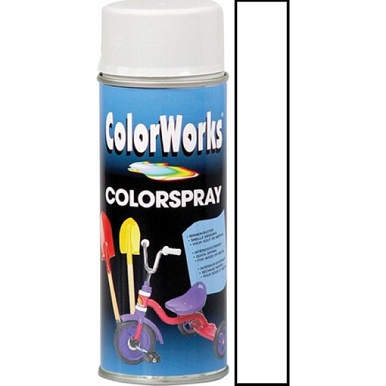 Color Works Colorspray 918517 weiß glänzender Alkydlack 400 ml