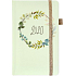 Albi Diary 2020 Tasche mit Gummiband Grüner Kranz 15 x 9,5 x 1,3 cm