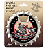 Nekupto Hobby 3in1 Öffner, Untersetzer, Magnet Passionate Biker 10 cm