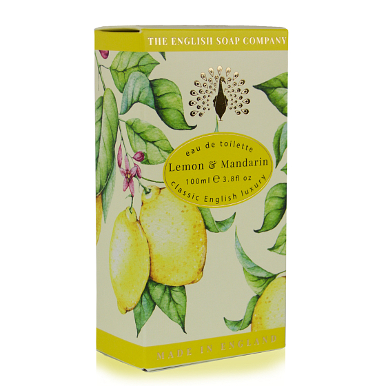 Englische Seife Zitrone & Mandarine EdT 100 ml Eau de Toilette Damen