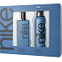 Nike Blue Premium Edition Eau de Toilette für Männer 100 ml + Deodorant Spray 200 ml, Geschenkset