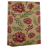 Nekupto Geschenk Kraftbeutel 31 x 42 x 10 cm Rote Blumen und Beeren 510 KHXL
