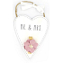 Nekupto Medium Zeichen Mr. & Frau. 14 x 10 x 2 cm
