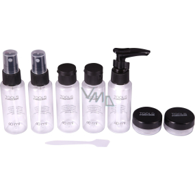 Gabriella Salvete Beauty Kit Satz von Reise-Kosmetik-Flaschen 8 Stück