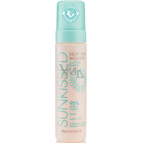 Sunkissed Self Tan Mousse Selbstbräunungsmousse Ultra Dark 200 ml